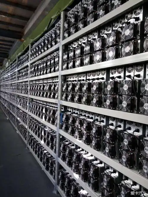 A close-up shot of a miner inspecting a mining rig, showcasing the human element in the mining process.