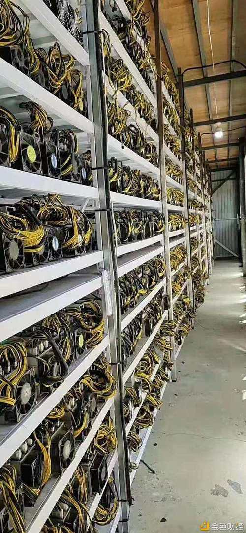 A detailed view of a high-performance miner undergoing firmware upgrades for optimal scaling