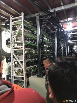 Eco-conscious Bitcoin mining farm powered by renewable energy and efficient cooling systems