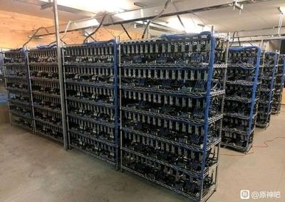 A modern mining farm setup demonstrating the efficiency of Litecoin mining