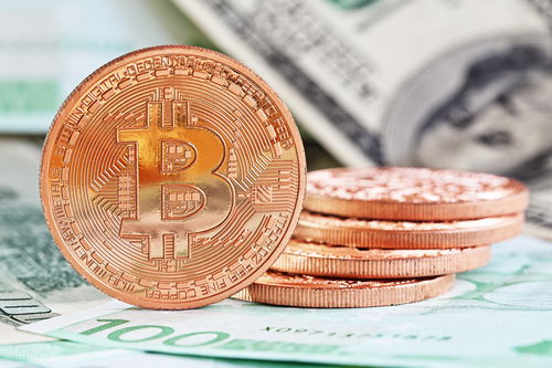 A graph showcasing the growth and volatility of Bitcoin's price over time, reflecting the potential for both profit and risk in cryptocurrency mining.